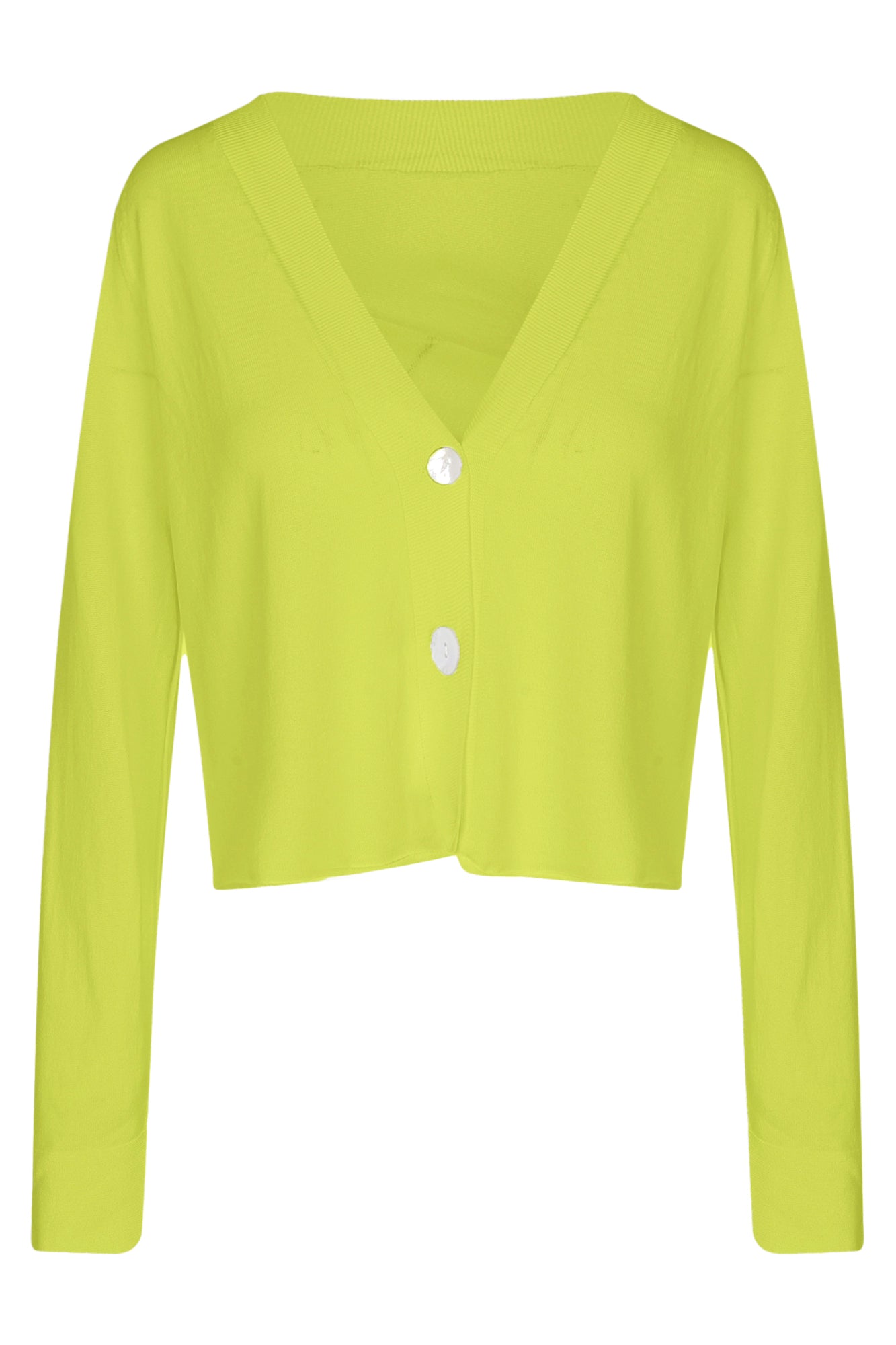 La Femme Blanche - Cardigan - 431471 - Lime