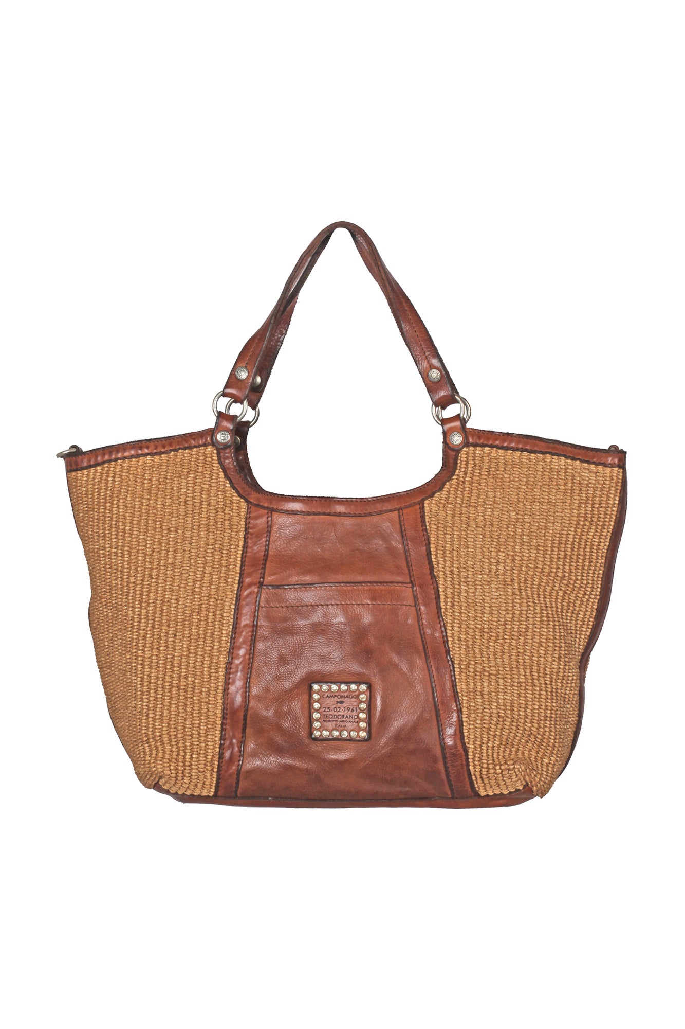 Campomaggi - Borsa grande - 431466 - Beige/Cuoio