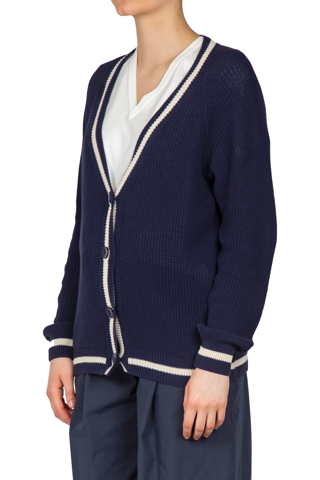 La Femme Blanche - Cardigan - 451434 - Blu
