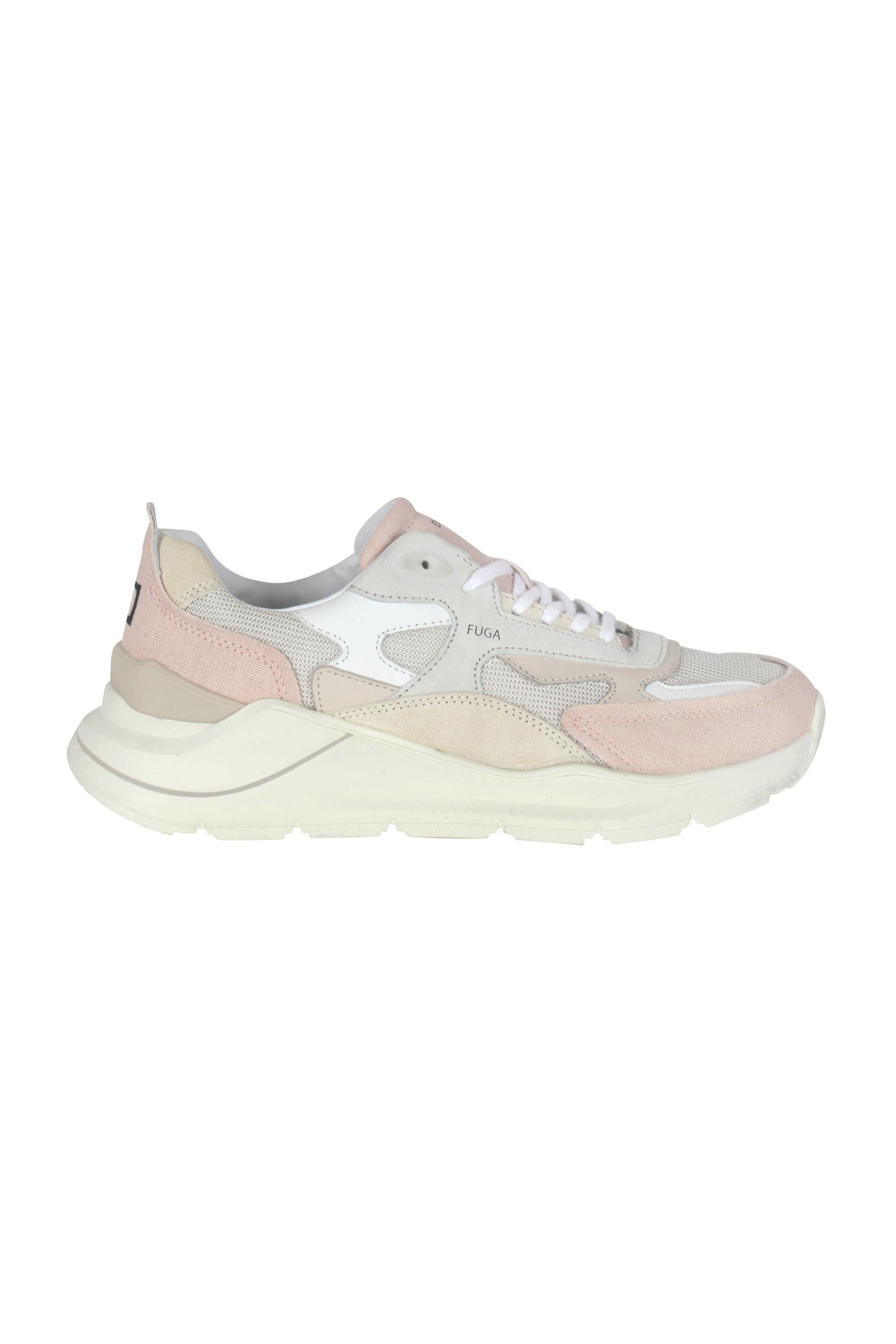 DATE - Sneakers - 430241 - Beige/Rosa