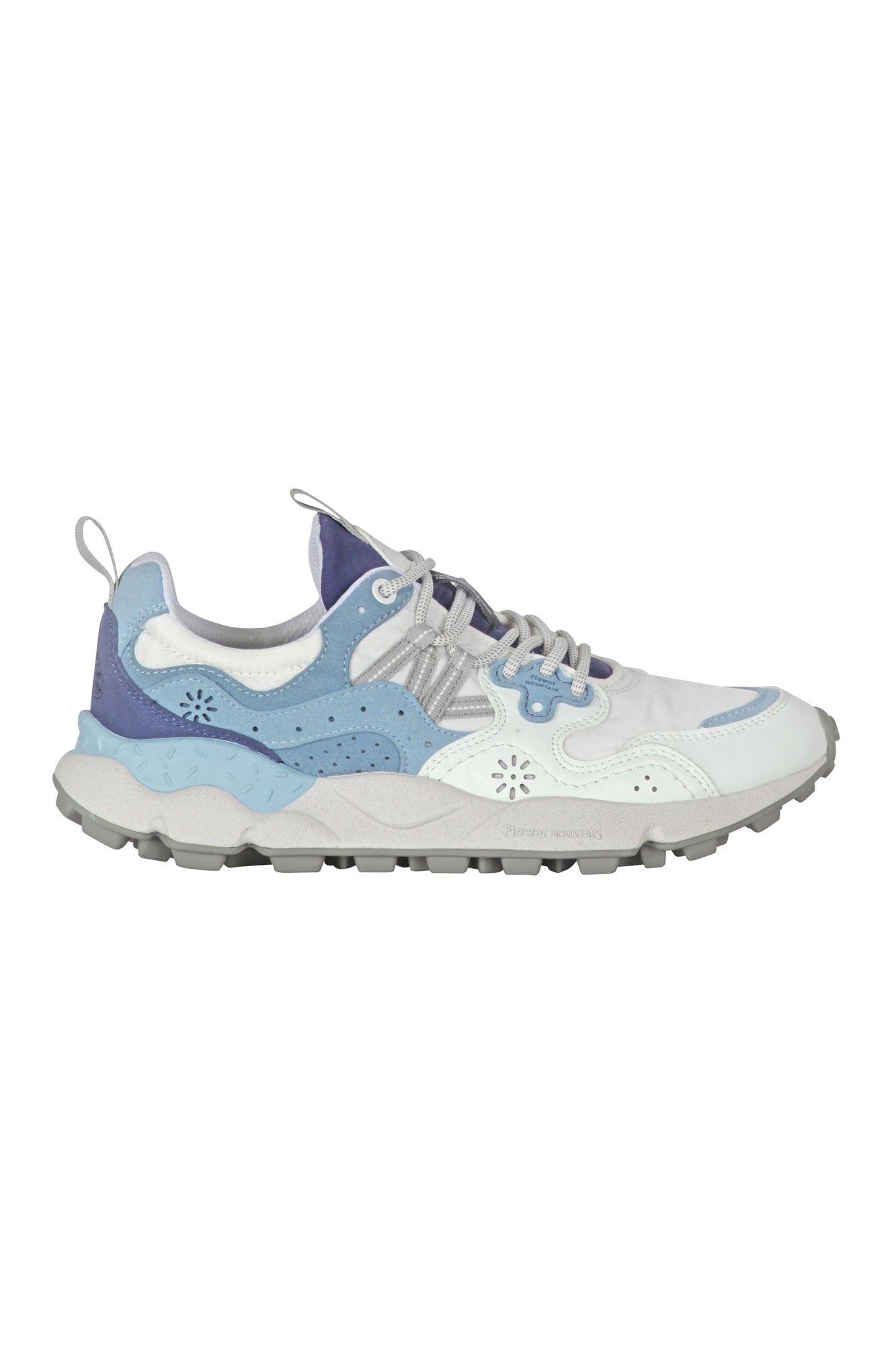 Flower Mountain - Sneakers - 430010 - Bianco/Azzurro