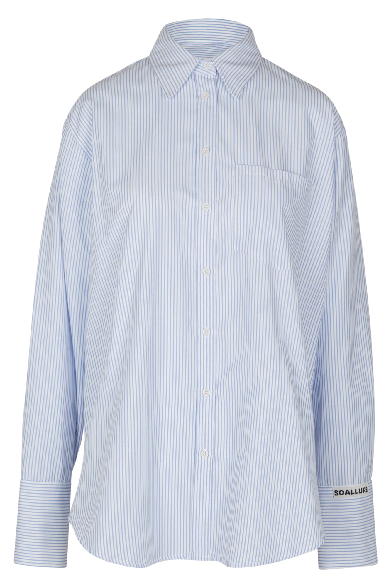 So Allure - Camicia - 430932 - Bianco/Azzurro