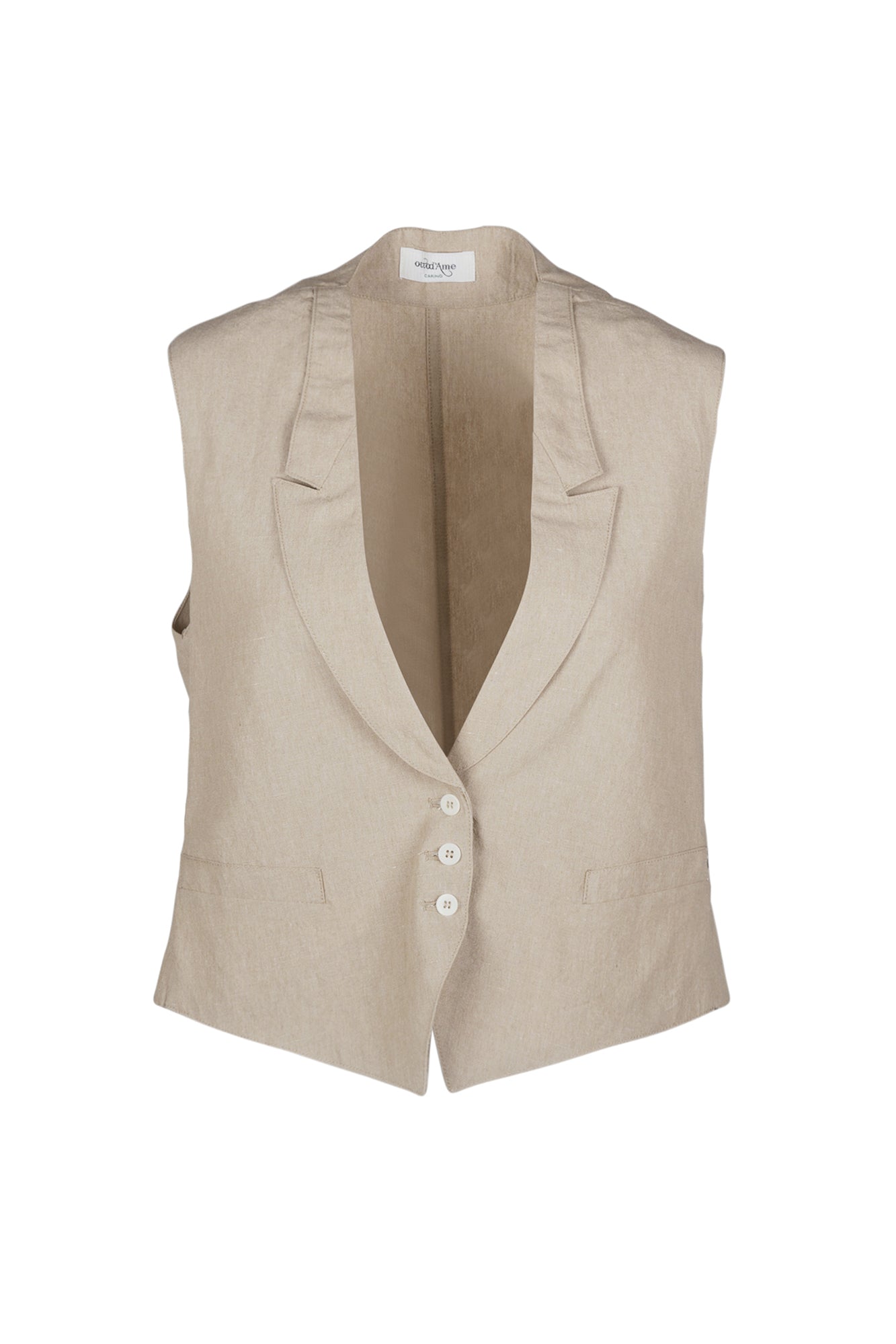 Ottod'ame - Gilet - 430746 - Caramello