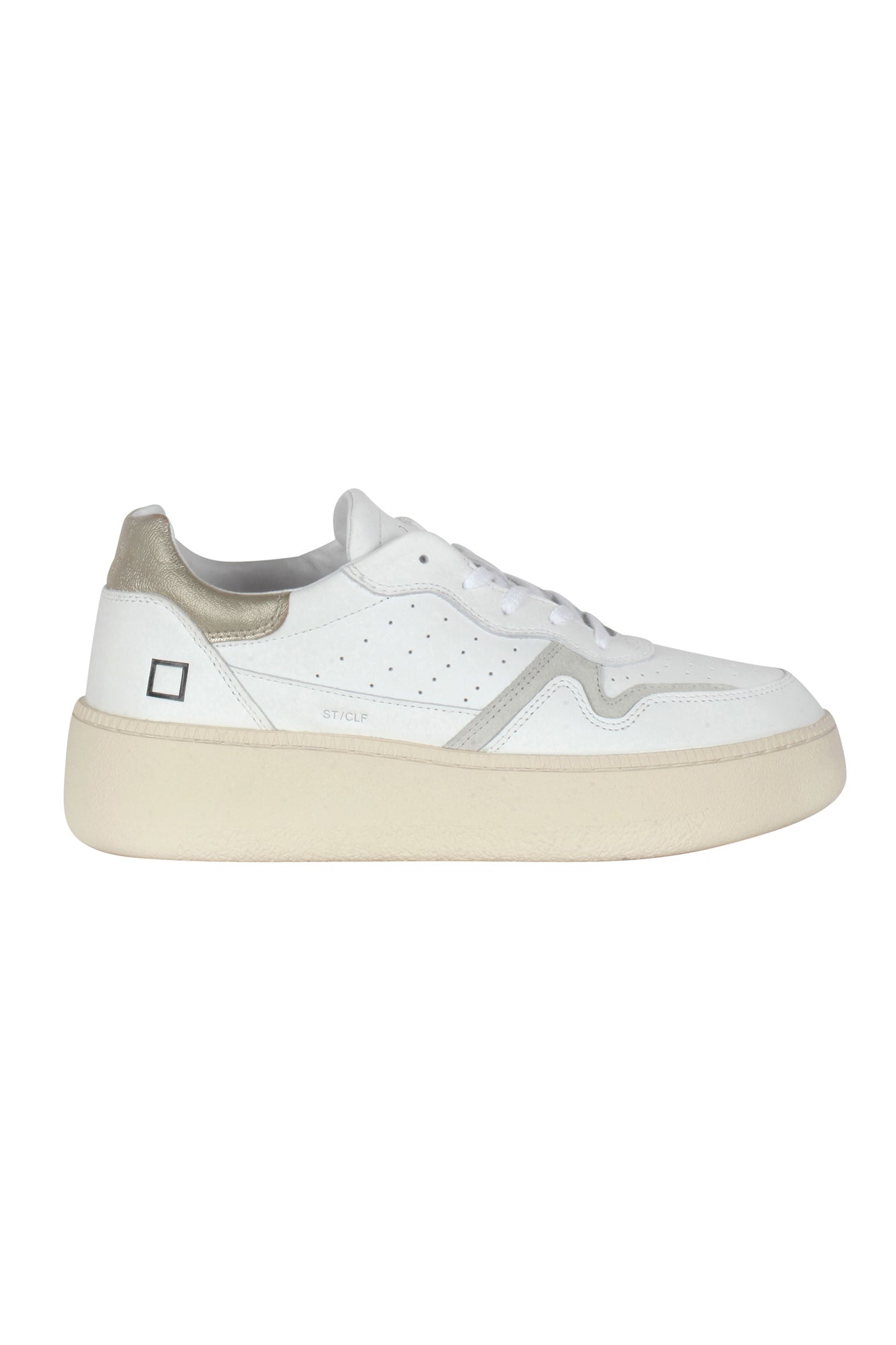 DATE - Sneakers - 430248 - Bianco/Platino