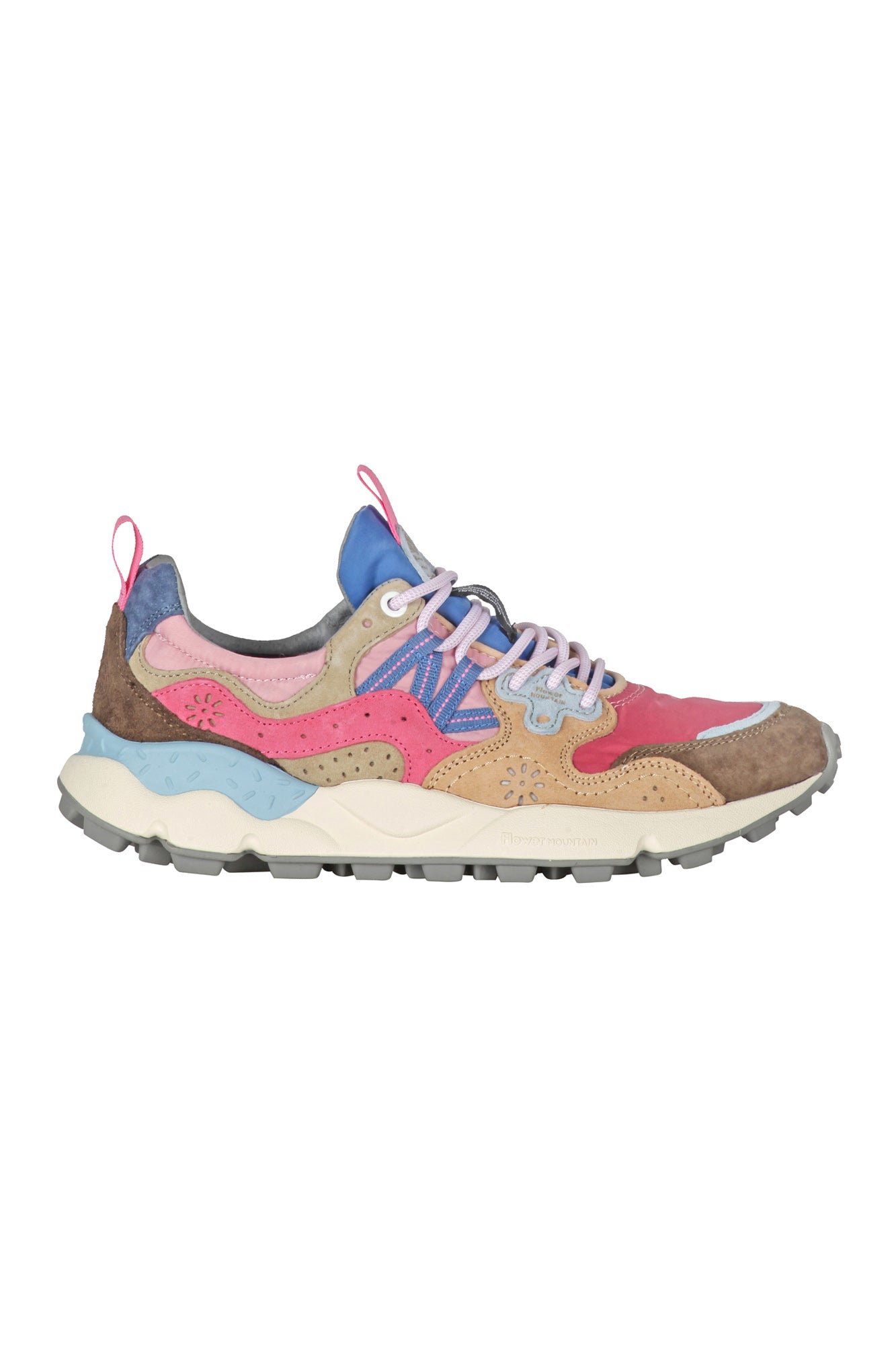 Flower Mountain - Sneakers - 430001 - Rosa/Azzurro