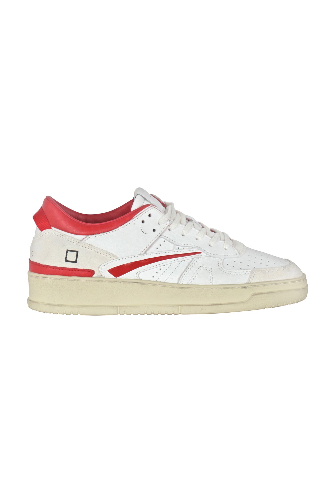 DATE - Sneakers - 430237 - Bianco/Rosso
