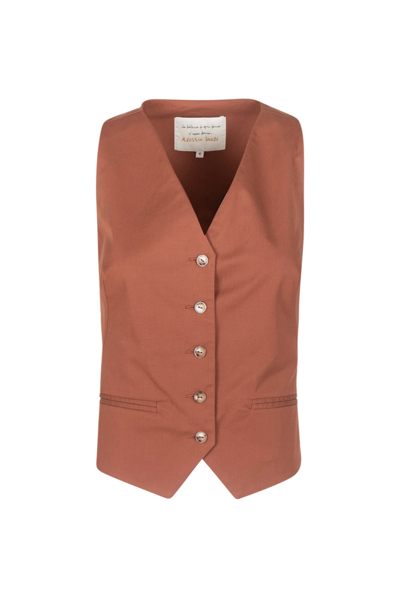 Alessia Santi - Gilet - 430200 - Ruggine