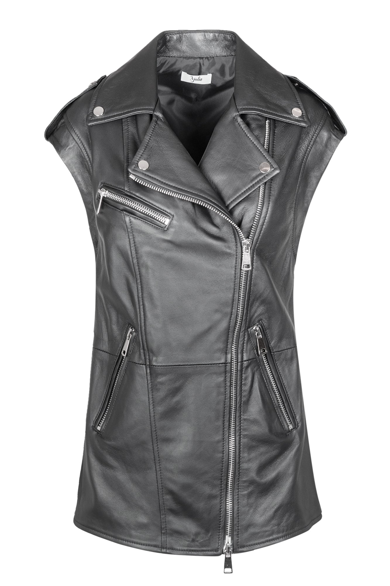 3jolie - Gilet - 421249 - Nero