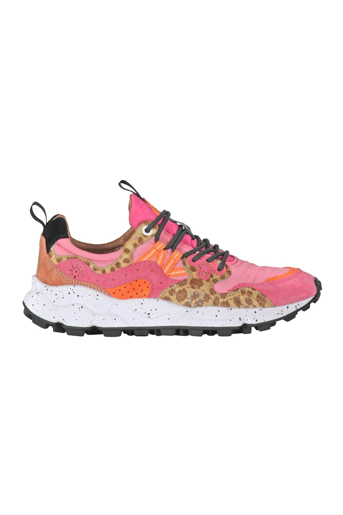 Flower Mountain - Sneakers - 430003 - Fuxia/Arancione