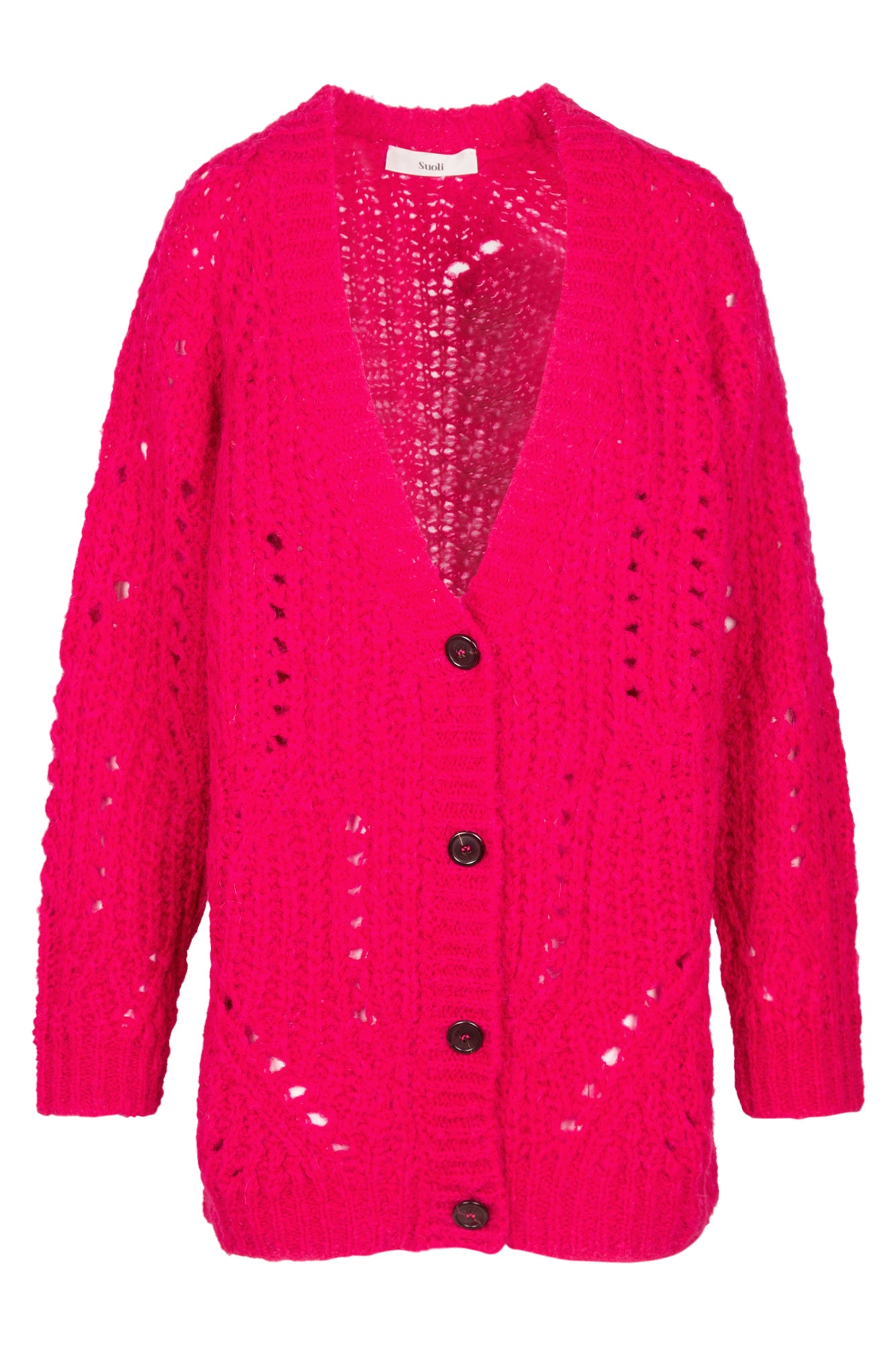 Suoli - Cardigan - 420739 - Fuxia