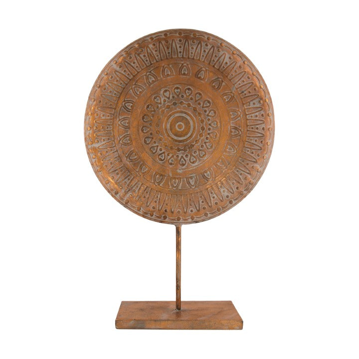 Vloeibaar Supplement Almachtig Decoratie op standaard copper ornament – Life Deco