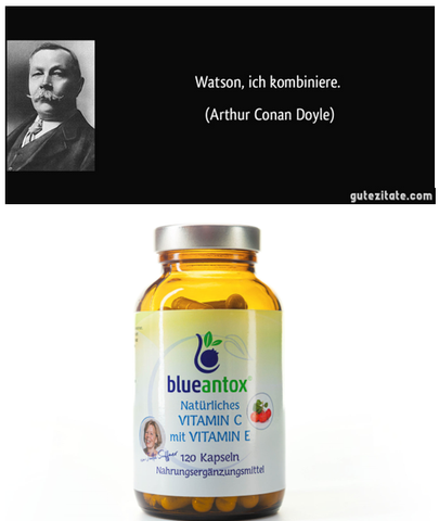 Natürliches Vitamin C kombiniert mit Vitamin E