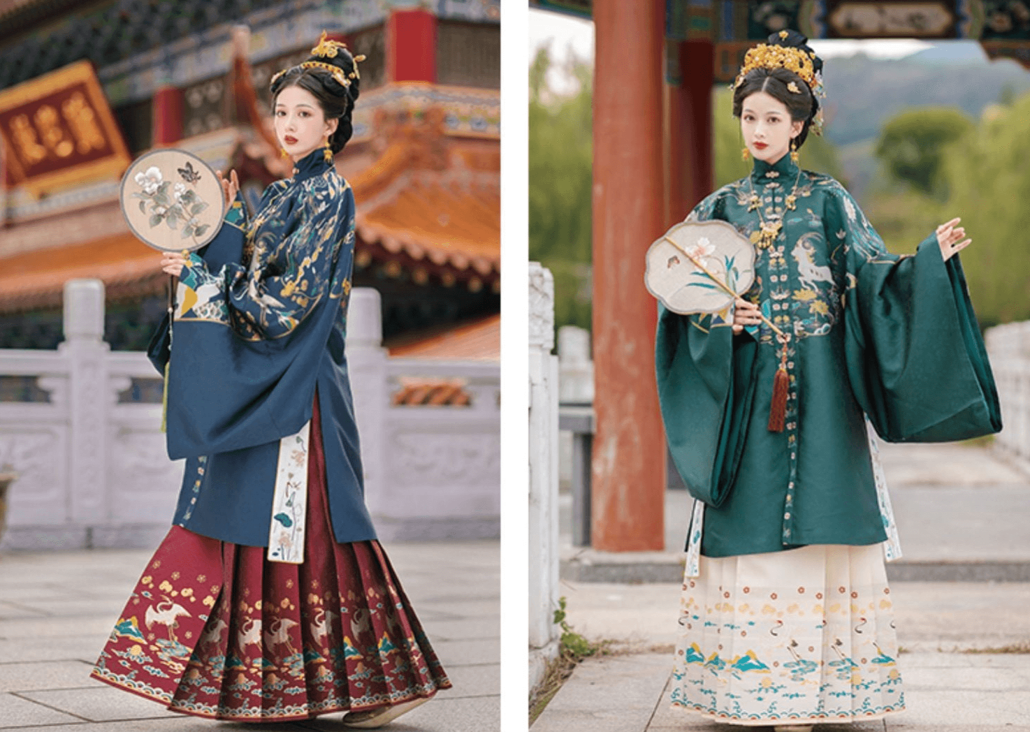 Miss Lady Performing Dresses High End Hanfu Apparel China Qing