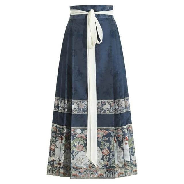Traditional Chinese Women Horse Skirt Hanfu Suit Spring Autumn New Cos ...