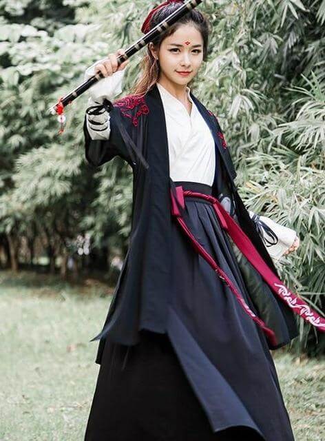 Chinese Women Traditional Hanfu Oriental Swordsman Outfit Han Dynasty –  Tryst Hanfu & Cheongsam
