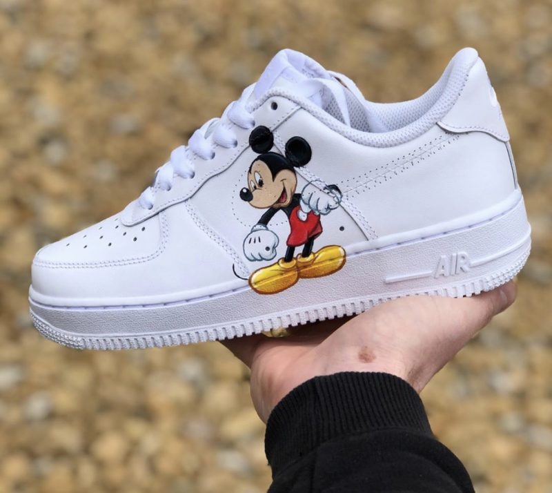 Custom Mickey Mouse Air Force 1's one 