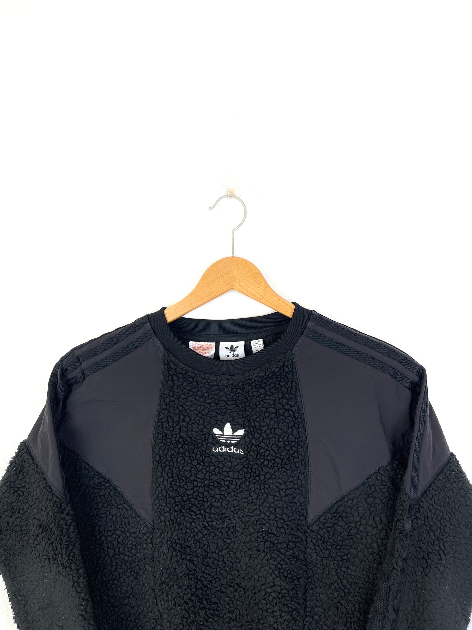 adidas sherpa pullover