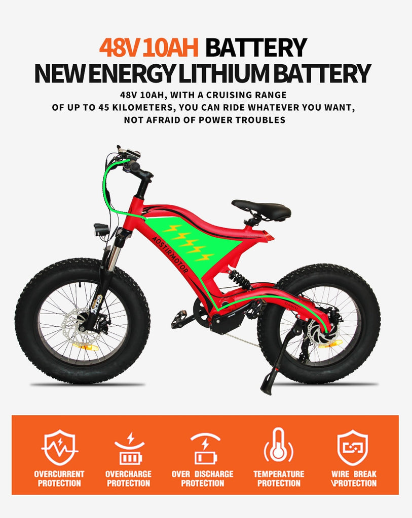 aostirmotor electric mountain bike