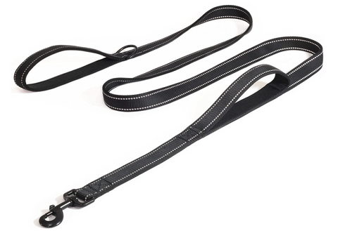 dual handle dog leash
