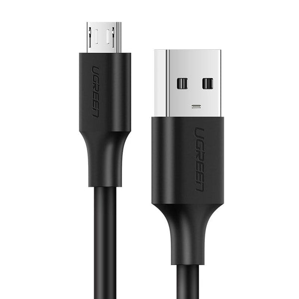 Kabel UGREEN USB-A für Micro-USB 2A, 1 m, Schwarz