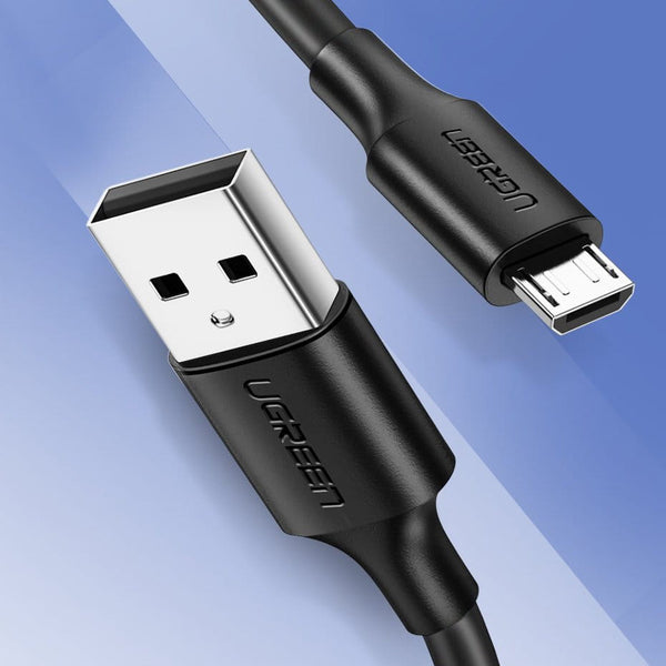 Kabel UGREEN USB-A für Micro-USB 480 Mbps, 1,5 m, Schwarz
