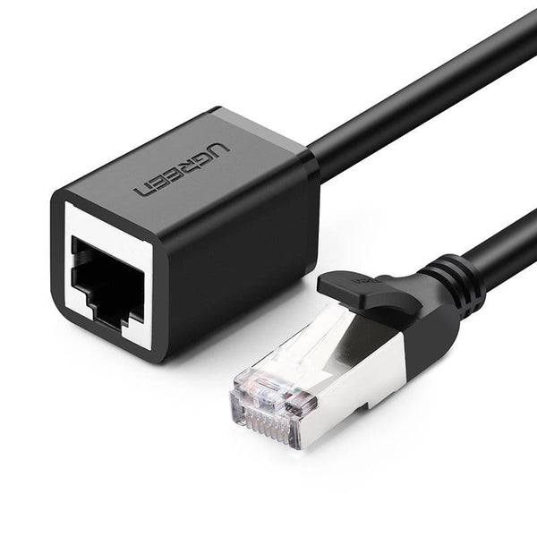 Internet Kabel/Verlängerung, Ugreen, Ethernet RJ45 Cat 6, FTP 1000 Mbps, 0.5m, Schwarz