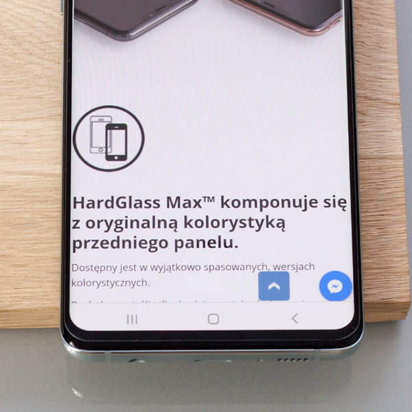 Gehärtetes Glas 3mk HardGlass Max Privacy für iPhone 14 Plus/ iPhone 13 Pro Max, Schwarzer Rahmen