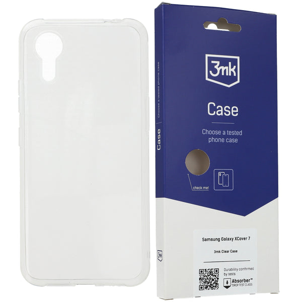 Schutzhülle für Galaxy XCover 7, 3mk Clear Case, Transparent