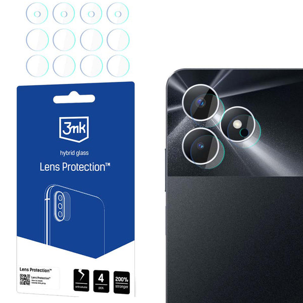 Objektivschutz für Realme Note 50 3mk Lens Protection, 4 Sätze