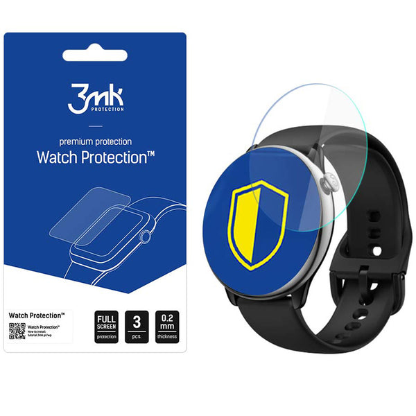 Schutzfolie 3mk Watch Protection für Amazfit GTR Mini, 3 Stück