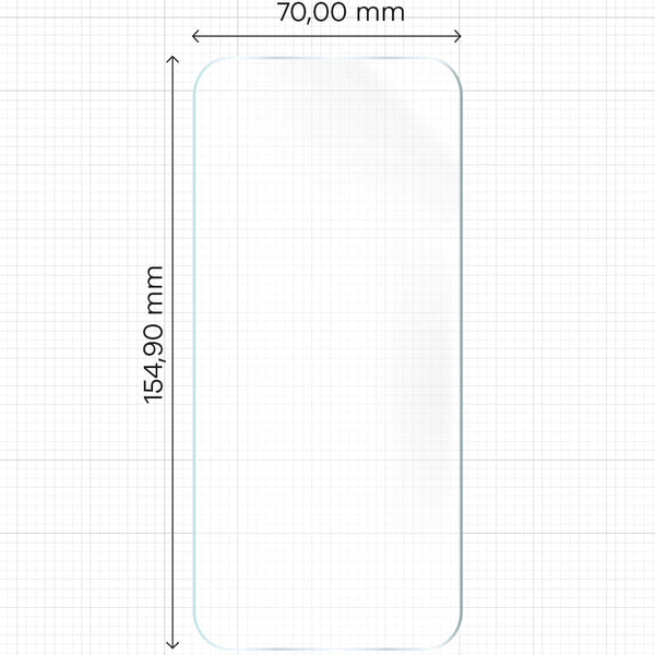 Hydrogel Folie Bizon Glass Hydrogel, 2 Stück