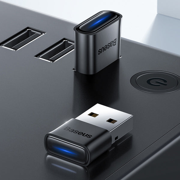 Baseus Adapter Bluetooth 5.1 USB-A, Schwarz