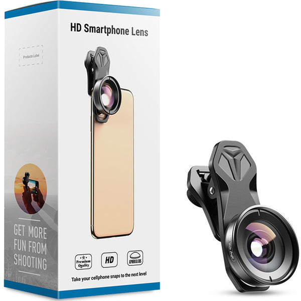 Universalobjektiv / Linse Apexel 110° HD Wide Angle Lens mit Clip für Smartphone / Tablet-Kamera