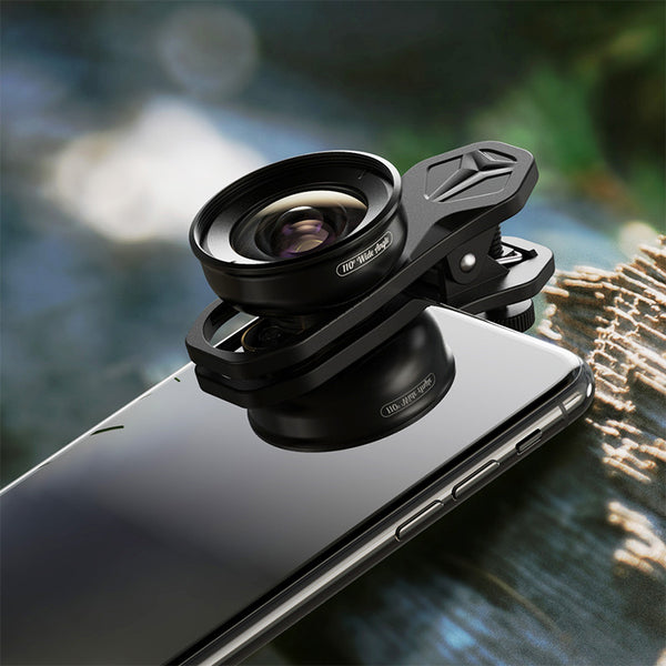 Universalobjektiv / Linse Apexel 110° HD Wide Angle Lens mit Clip für Smartphone / Tablet-Kamera