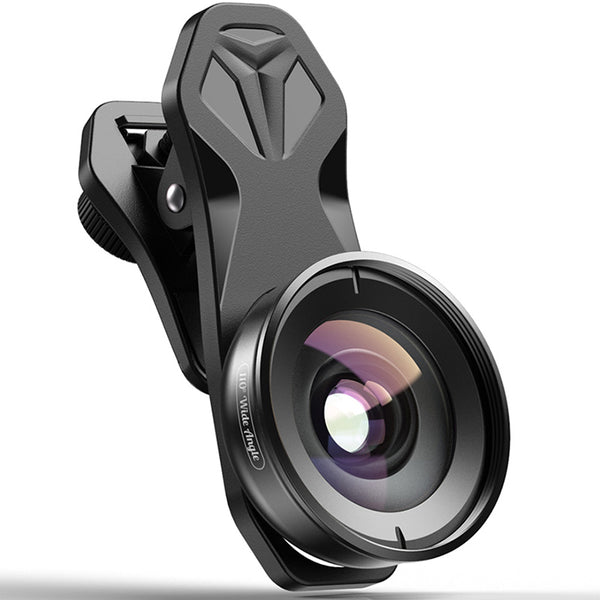 Universalobjektiv / Linse Apexel 110° HD Wide Angle Lens mit Clip für Smartphone / Tablet-Kamera