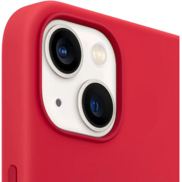 Schutzhülle Apple Silicone Case MagSafe für iPhone 13 Mini, Rot