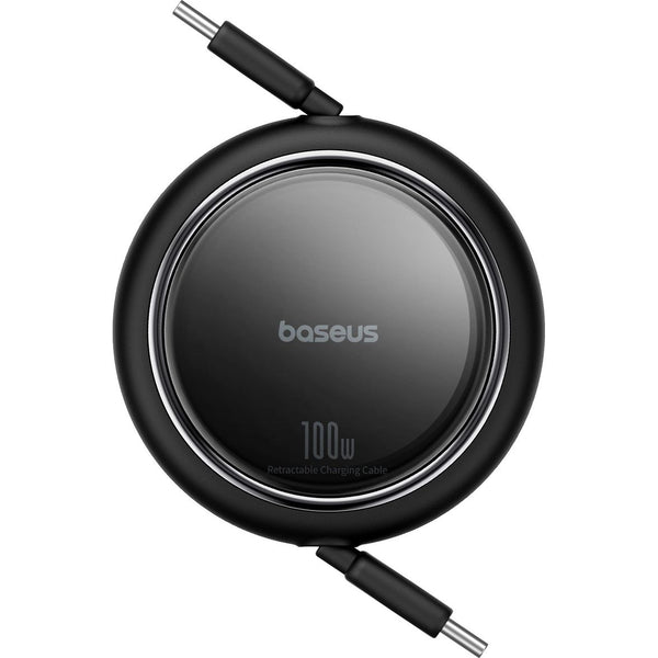 Baseus Free2Draw Mini USB-C auf USB-C Verlängerungskabel, 100W, 1m, Schwarz