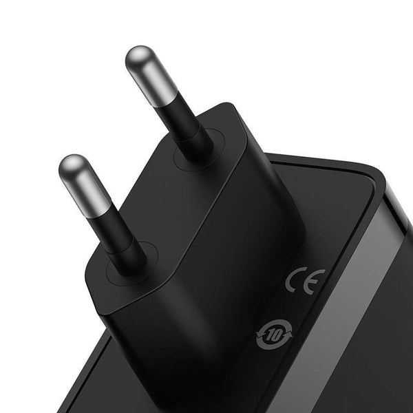 Ladegerät Baseus GaN5 Pro 2x USB-C, 1x USB-A 140W + kabel USB-C, Schwarz