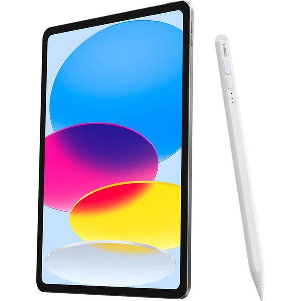 Stift Baseus Smooth Writing 2 Stylus mit LED-Anzeige für iPad / Pro / Air / Mini (2018 und neuere), Weiß