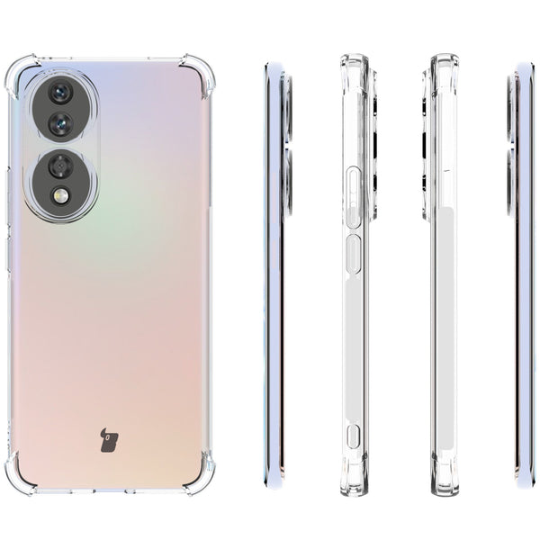 Schutzhülle Bizon Case Clear Pack für Honor 90, Transparent