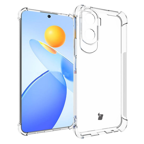 Schutzhülle Bizon Case Clear Pack für Honor 90 Lite, Transparent