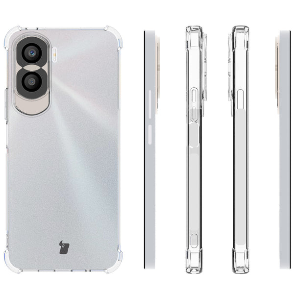 Schutzhülle Bizon Case Clear Pack für Honor 90 Lite, Transparent