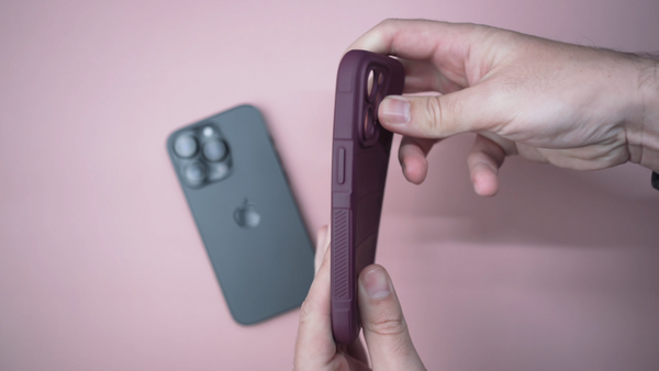 Schutzhülle Bizon Case Tur für iPhone 14 Pro, Dunkelviolett