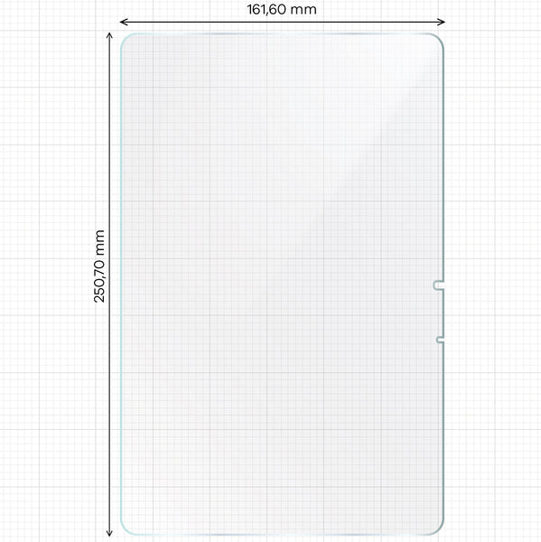 Papierimitationsfolie für Galaxy Tab S9 FE/S9/S8/S7, Bizon Film Tab Papirus, 2 Stück