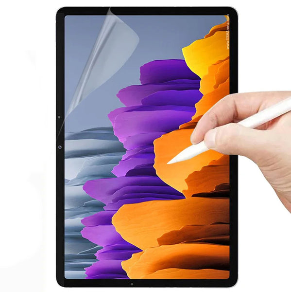 Papierimitationsfolie für Galaxy Tab S9 FE/S9/S8/S7, Bizon Film Tab Papirus, 2 Stück