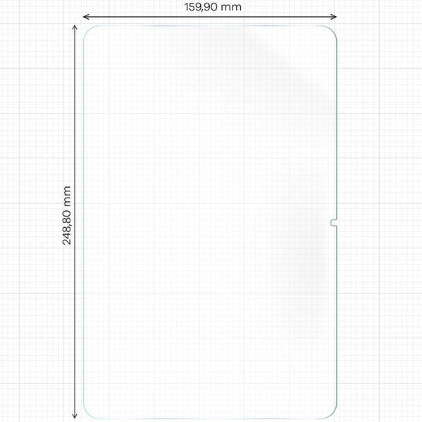 Papierimitationsfolie für Xiaomi Pad 6 / 6 Pro, Bizon Film Tab Papirus, 2 Stück