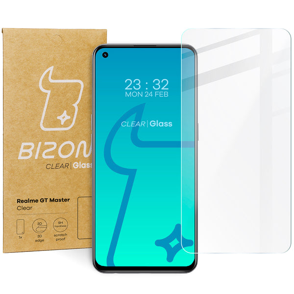 Gehärtetes Glas Bizon Glass Clear für Realme GT Master