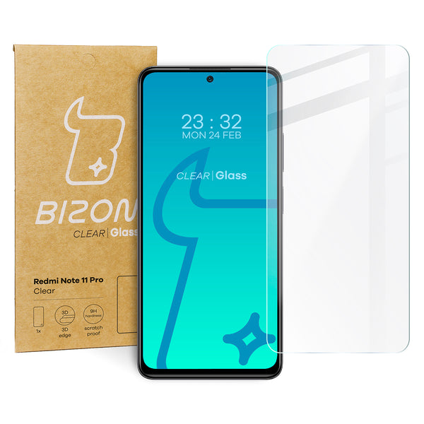 Gehärtetes Glas Bizon Glass Clear für Xiaomi Redmi Note 11 Pro