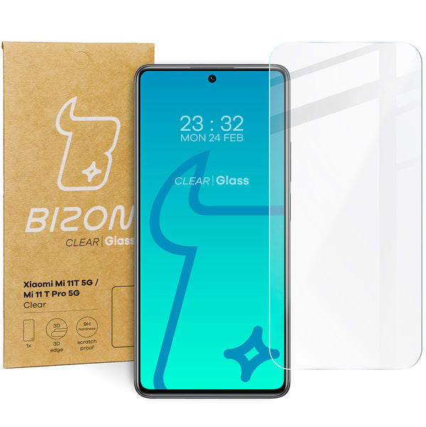 Gehärtetes Glas Bizon Glass Clear für Xiaomi Mi 11T 5G / 11T Pro 5G