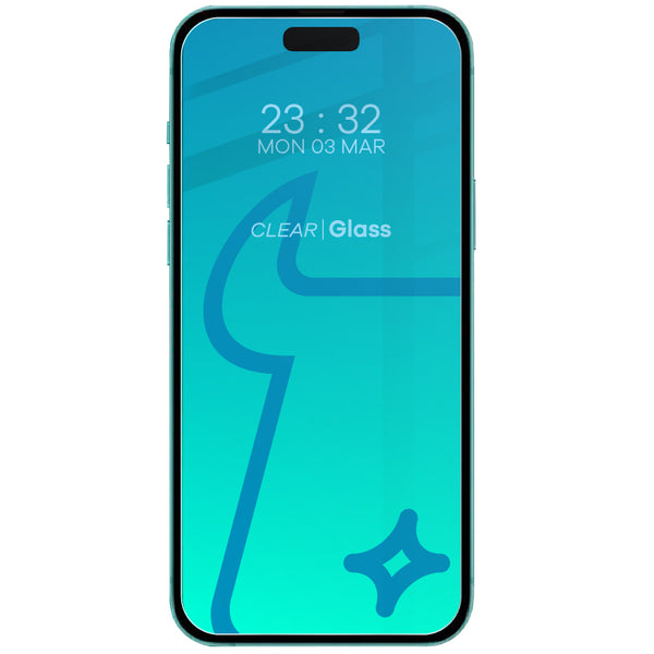 Gehärtetes Glas Bizon Glass Clear 2 für iPhone 15 Plus / 15 Pro Max